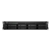 Synology RackStation RS1221RP+ data-opslag-server NAS Rack (2U) Ethernet LAN Zwart V1500B