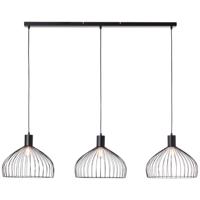 Brilliant Hanglamp Blacky 3-lichts zwart 99605/06 - thumbnail