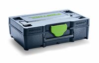 Festool Accessoires MICRO-SYSTAINER T-LOC Systainer³ SYS3 XXS 33 BL (leeg) - 205399