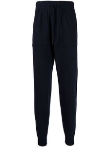 Pringle of Scotland pantalon de jogging en maille fine - Bleu