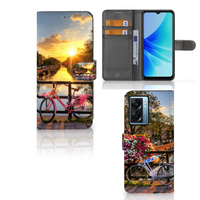 OPPO A77 5G | A57 5G Flip Cover Amsterdamse Grachten