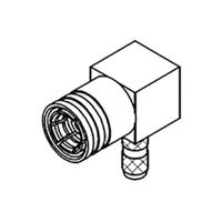 Molex Molex MOL DataCom & Specialty 731000256 SMB-connector Stekker 75 Ω 1 stuk(s) Tray