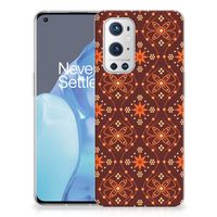 OnePlus 9 Pro TPU bumper Batik Brown