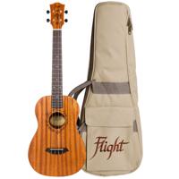 Flight DUB38 EQ-A Baritone Ukulele elektrisch-akoestische ukelele met actieve pickup