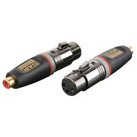 DAP Xcaliber XGA33 XLR female naar RCA female adapter - thumbnail