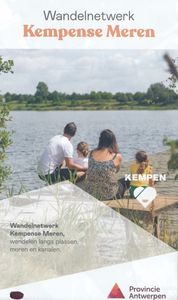 Wandelknooppuntenkaart Wandelnetwerk BE Kempense meren | Provincie Ant