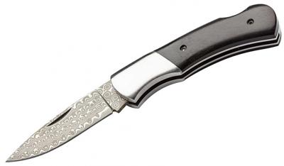 Herbertz zakmes 14 cm RVS/hout crème/zilver/zwart Herbertz zakmes 14 cm RVS/hout crème/zilver/zwart