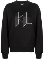 Karl Lagerfeld sweat à logo imprimé - Noir - thumbnail