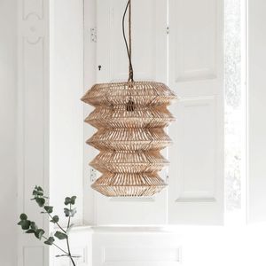 MUST Living Hanglamp Talamanca Rotan, 55cm - Naturel