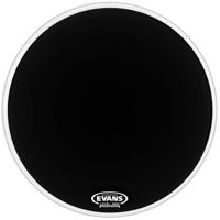 Evans BD22RB-NP EQ3 No Port Resonant Black 22 inch bassdrumvel