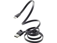 Renkforce USB-kabel USB 2.0 USB-A stekker, USB-C stekker 1.00 m Zwart RF-3376014