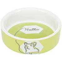 Trixie Voerbak / Waterbak Keramiek Strip Hamster Assorti 8 CM