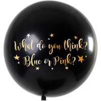 Gender Reveal Ballon Metallic Goud Girl (90cm) - thumbnail