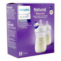 Avent Natural Response 3.0 Zuigfles Duo 2x260ml - thumbnail