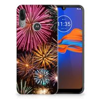 Motorola Moto E6 Plus Silicone Back Cover Vuurwerk