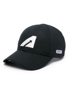 Autry casquette en coton à logo brodé - Noir