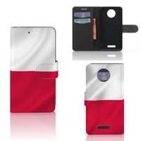Motorola Moto C Plus Bookstyle Case Polen