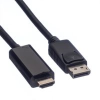 Value 11.99.5787 video kabel adapter 3 m DisplayPort Zwart - thumbnail