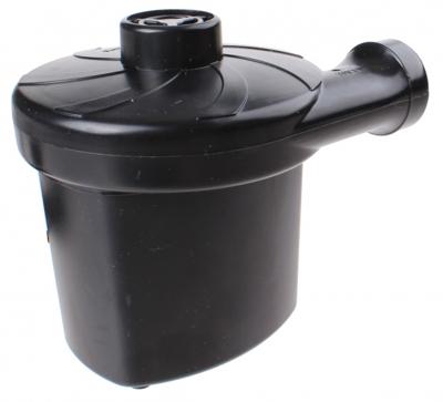 Summit luchtpomp met opzetstukken (Engelse stekker) zwart Summit luchtpomp met opzetstukken (Engelse stekker) zwart