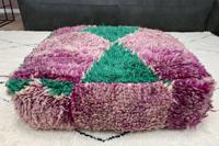 Marokkaanse Poef 60cm x 60cm x 25cm nr: 71015 incl. vulling