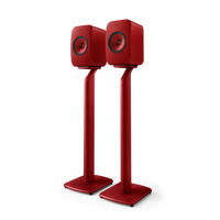 KEF Combi Deal S1 Stand + LSX II Wireless Stereo Speakers - Rood