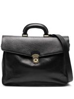 Officine Creative porte-documents RARE 036 en cuir - Noir