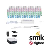 Paulmann 5179smik Gateway + MaxLED500 RGBW Home Pakket Smart Home System 40W RGBW Zilver