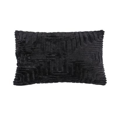 By-Boo Kussen 'Madam' 35 x 55cm, kleur Zwart