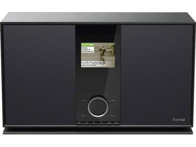 Hama DIR3600MBT Tafelradio met internetradio DAB+, FM AUX, Bluetooth, Internetradio, LAN, USB, WiFi Multiroom ondersteuning, Accu laadfunctie, Spotify Zwart Hama DIR3600MBT Tafelradio met internetradio DAB+, FM AUX, Bluetooth, Internetradio, LAN, USB, WiFi Multiroom ondersteuning, Accu laadfunctie, Spotify Zwart