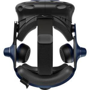 HTC Vive Pro 2 Virtual Reality bril Zwart Incl. bewegingssensoren, Met headset