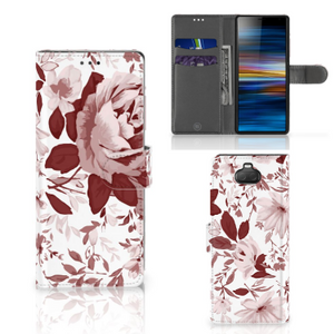 Hoesje Sony Xperia 10 Watercolor Flowers