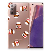 Samsung Note 20 Siliconen Case Nut Jar