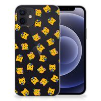 TPU bumper voor iPhone 12 | 12 Pro (6.1") Katten Emojis