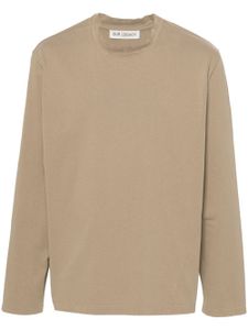 OUR LEGACY t-shirt Twisted Longsleeve - Marron