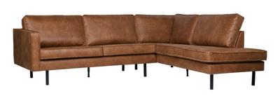 BePureHome Hoekbank 'Rodeo' Rechts, kleur Cognac