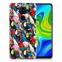 Xiaomi Redmi Note9 TPU Hoesje Birds - thumbnail