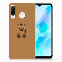 Huawei P30 Lite Telefoonhoesje met Naam Baby Hyena - thumbnail