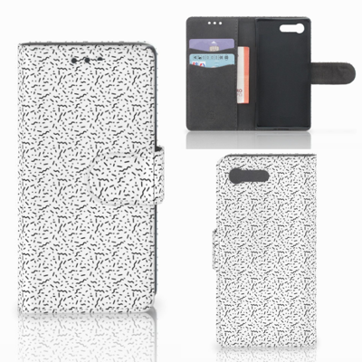 Sony Xperia X Compact Telefoon Hoesje Stripes Dots Sony Xperia X Compact Telefoon Hoesje Stripes Dots