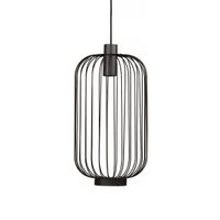 Nowodvorski Hanglamp Cage Ø 30 cm zwart