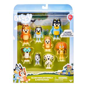 Moose Toys BLUEY - 8 Speelfiguren Familie & Vrienden