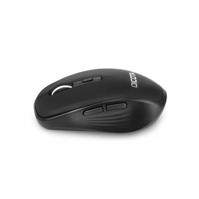 Dicota TRAVEL Muis Bluetooth Optisch Zwart 5 Toetsen 800 dpi, 1200 dpi, 1600 dpi