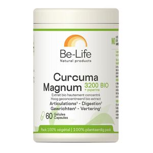 Be-Life Curcuma Magnum 3200 Bio 60 Capsules