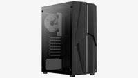 AeroCool Mecha-G-BK-v2 Midi-tower PC-behuizing Zwart - thumbnail