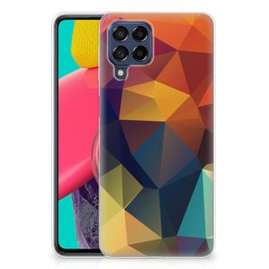 Samsung Galaxy M53 TPU Hoesje Polygon Color