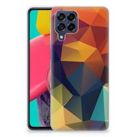 Samsung Galaxy M53 TPU Hoesje Polygon Color - thumbnail