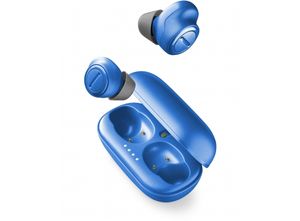 Cellularline BTPLUMETWSB hoofdtelefoon/headset True Wireless Stereo (TWS) In-ear Bluetooth Blauw