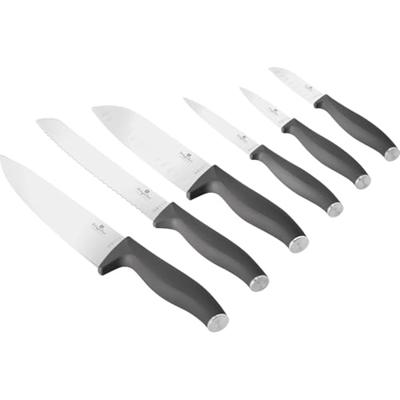 Berlinger Haus Messenset, roestvrij staal, 6 stuks, Aspen Collection, stijlvol, hoogwaardig en elegant