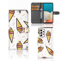 Samsung Galaxy A53 Book Cover Icecream