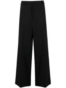 Valentino Garavani pantalon de costume à coupe ample - Noir