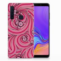 Samsung Galaxy A9 (2018) Hoesje maken Swirl Pink